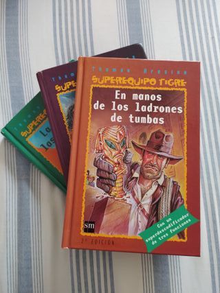Saga de libros de Super Equipo Tigre