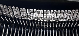Máquina escribir 1953 Olympia alemana