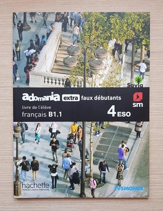 Adomania extra. Francés B1.1. 4º ESO (NUEVO)
