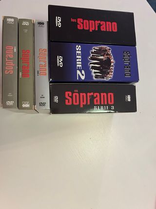 Los Soprano, serie completa dvd. 3x2 en series