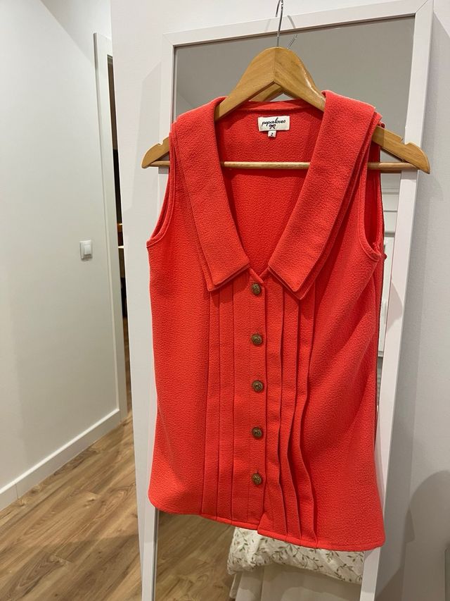 Chaleco coral Pepaloves