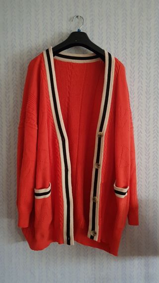 Chaqueta punto oversize