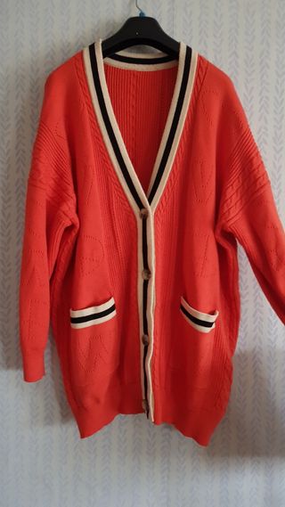 Chaqueta punto oversize