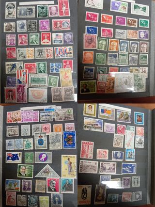 Gran colección sellos