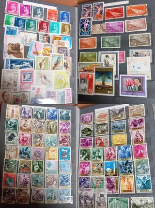 Gran colección sellos