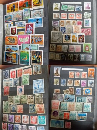 Gran colección sellos