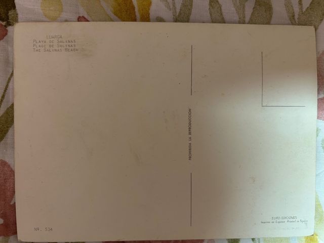 Postales de los años 50-60