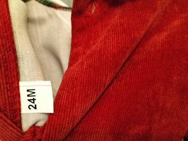 Vestido Invierno talla 24 meses