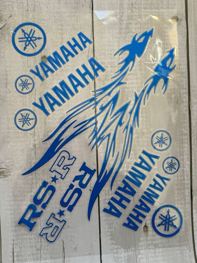 KIT PEGATINAS MOTO YAMAHA RSR R1 R2 R3 R6 YZF WRF