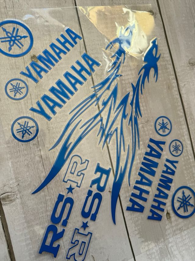 KIT PEGATINAS MOTO YAMAHA RSR R1 R2 R3 R6 YZF WRF