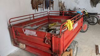 Motocultor con remolque YUNQUE, tractocarro