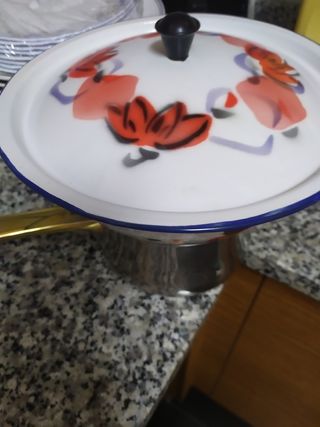 Ensaladera o frutero de porcelana