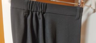 Traje negro,talla 36,punto roma