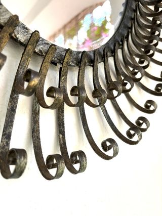 ESPEJO BRUTALISTA VINTAGE