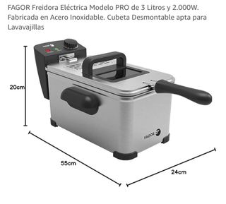 Freidora eléctrica
