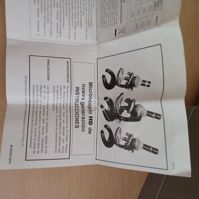 Microscopio infantil