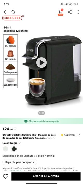 Cafetera,maquina de cafe