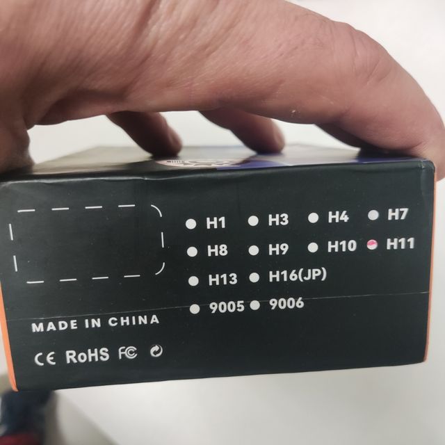 Lâmpadas auto LED H11