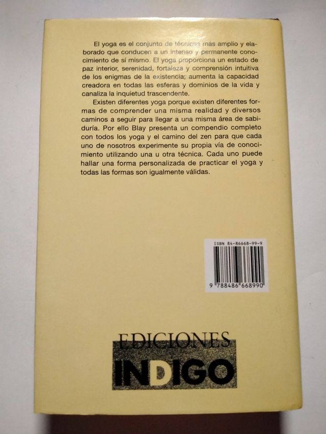 LOS YOGA. ANTONIO BLAY. EDICIÓN REVISADA 1997.