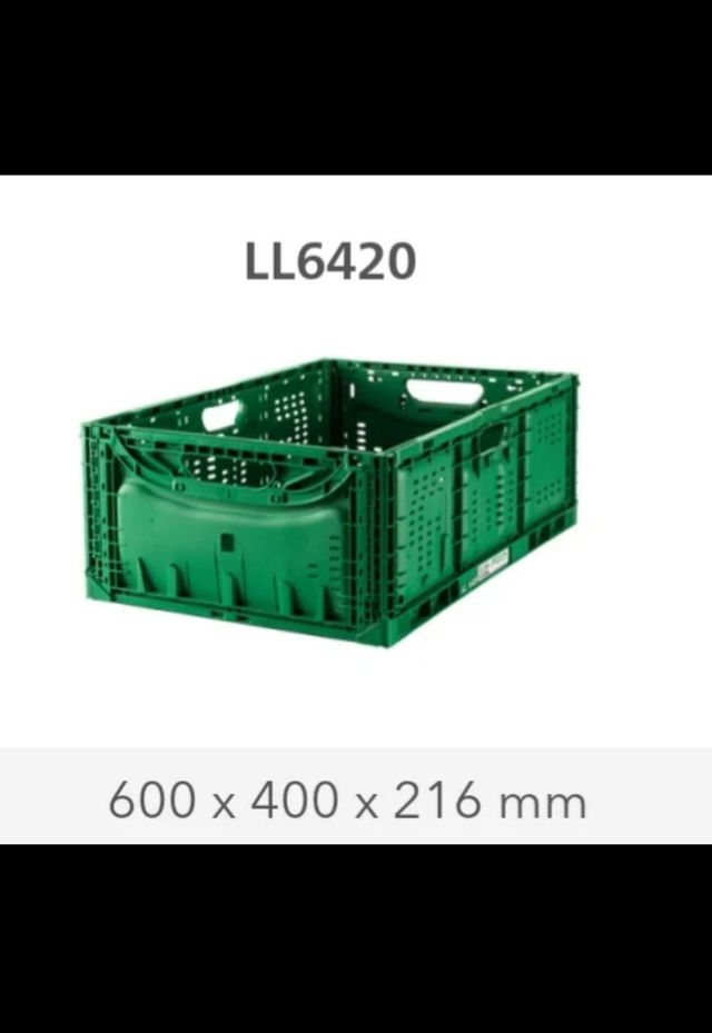 Cajas Plegables Apilables