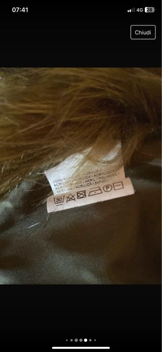 sciarpa pelliccia sintetica