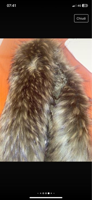 sciarpa pelliccia sintetica