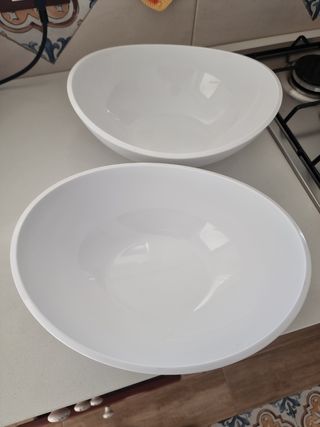 Insalatiere ovali 2 pz