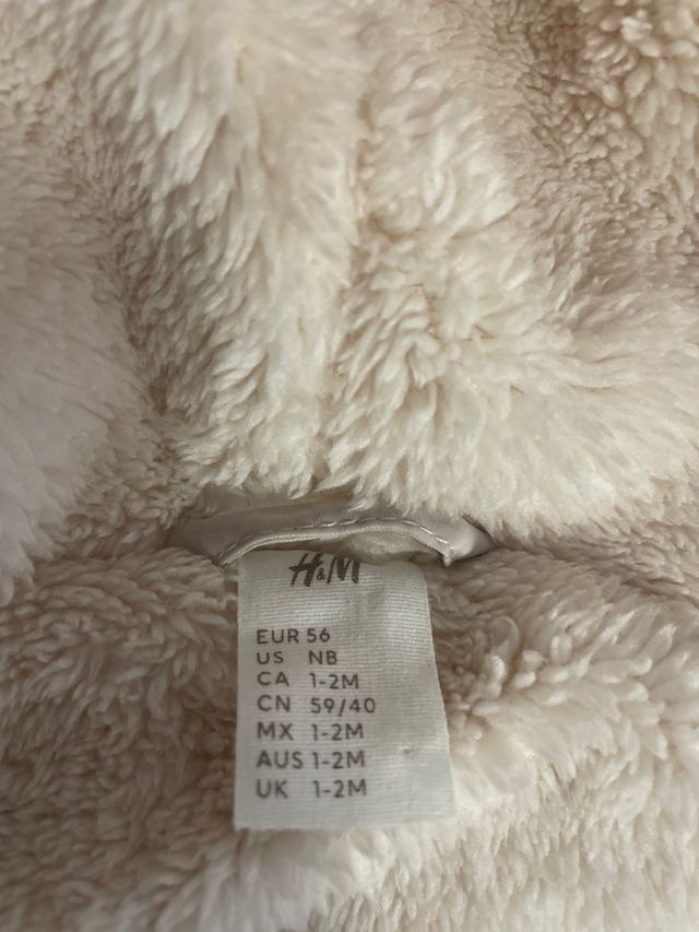 mono bebe H&M recién nacido