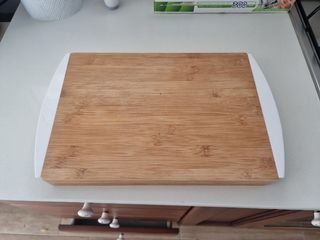 Tagliere bambù con cassetti