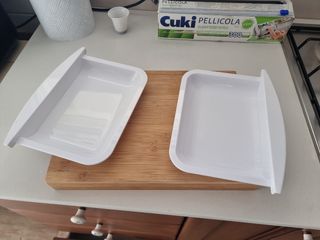 Tagliere bambù con cassetti