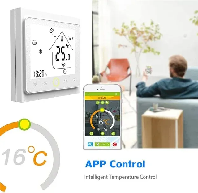 Termostato Decdeal BHT-002-GCLW