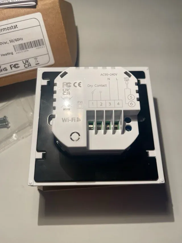 Termostato Decdeal BHT-002-GCLW