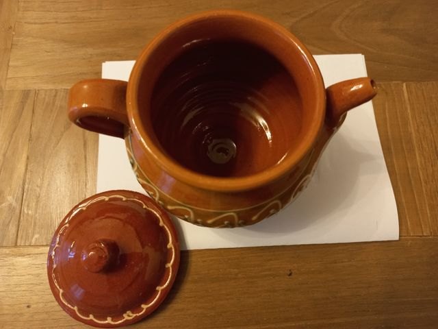 TETERA CERÁMICA ROJA