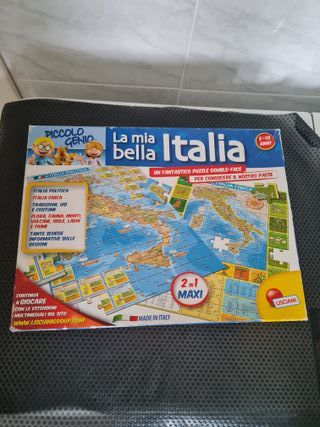 PUZZLE LA MIA BELLA ITALIA ( ISTRUTTIVO)