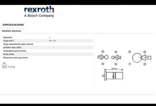 Bomba hidráulica donle Rexroth Class Valtra MF