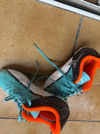 Botas de taco niño futbol Decimas 36