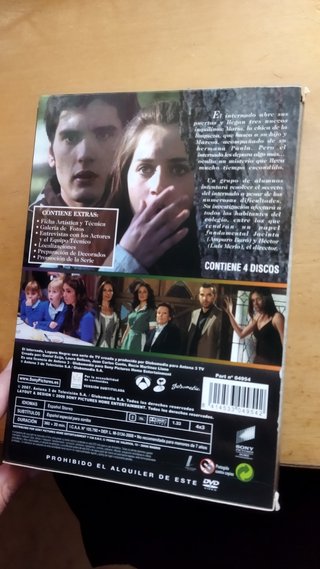 Serie de el internado DVD. 1 temporada