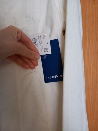 Chaqueta vaquera blanca 