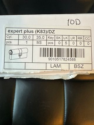 Cerradura Dormakaba Expert plus (K83)/DZ