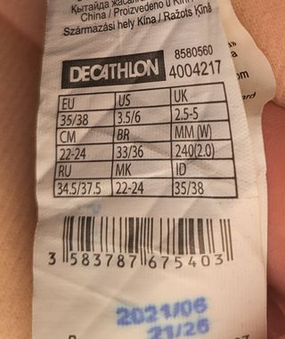 Pattini in linea 35-38 + kit accessori