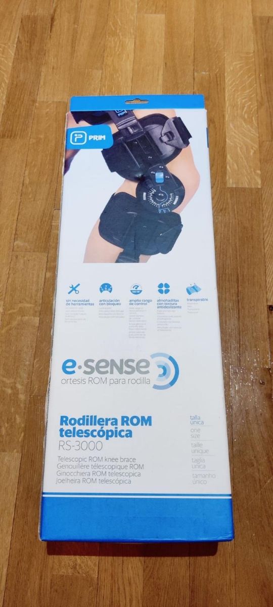 Rodillera telescópica