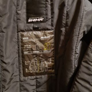 Chaqueta moto Shima Horizon, desmontable, cuatro e