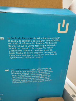 Tabla de ejercicios para Wii
