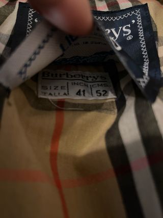 Gabardina hombre Burberrys