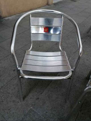 Sedia in Alluminio per Terrazza.