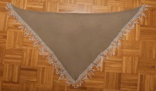 Set sciarpe triangolari in lana