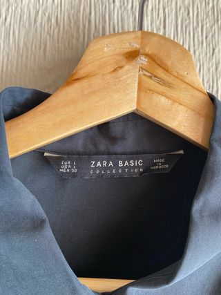 Camisa gris - zara