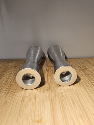 2 Candelabri in Alluminio