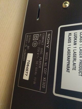 Reproductor Sony