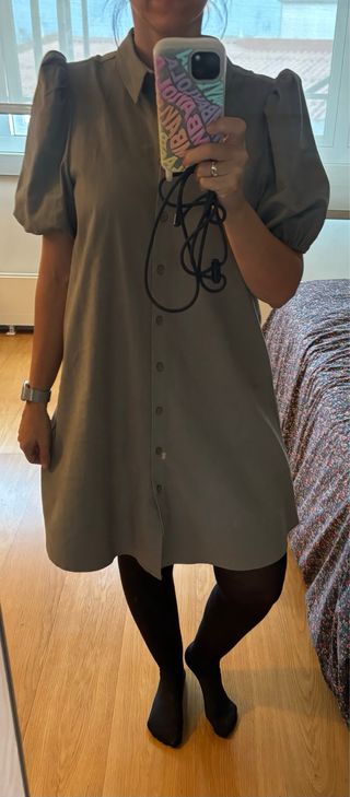 Vestido camisero marca ICHI